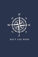 Vista 1 de Boat Log Book Journal Notebook to Record Boat and Trip Information, 120 Pages, 6"x9