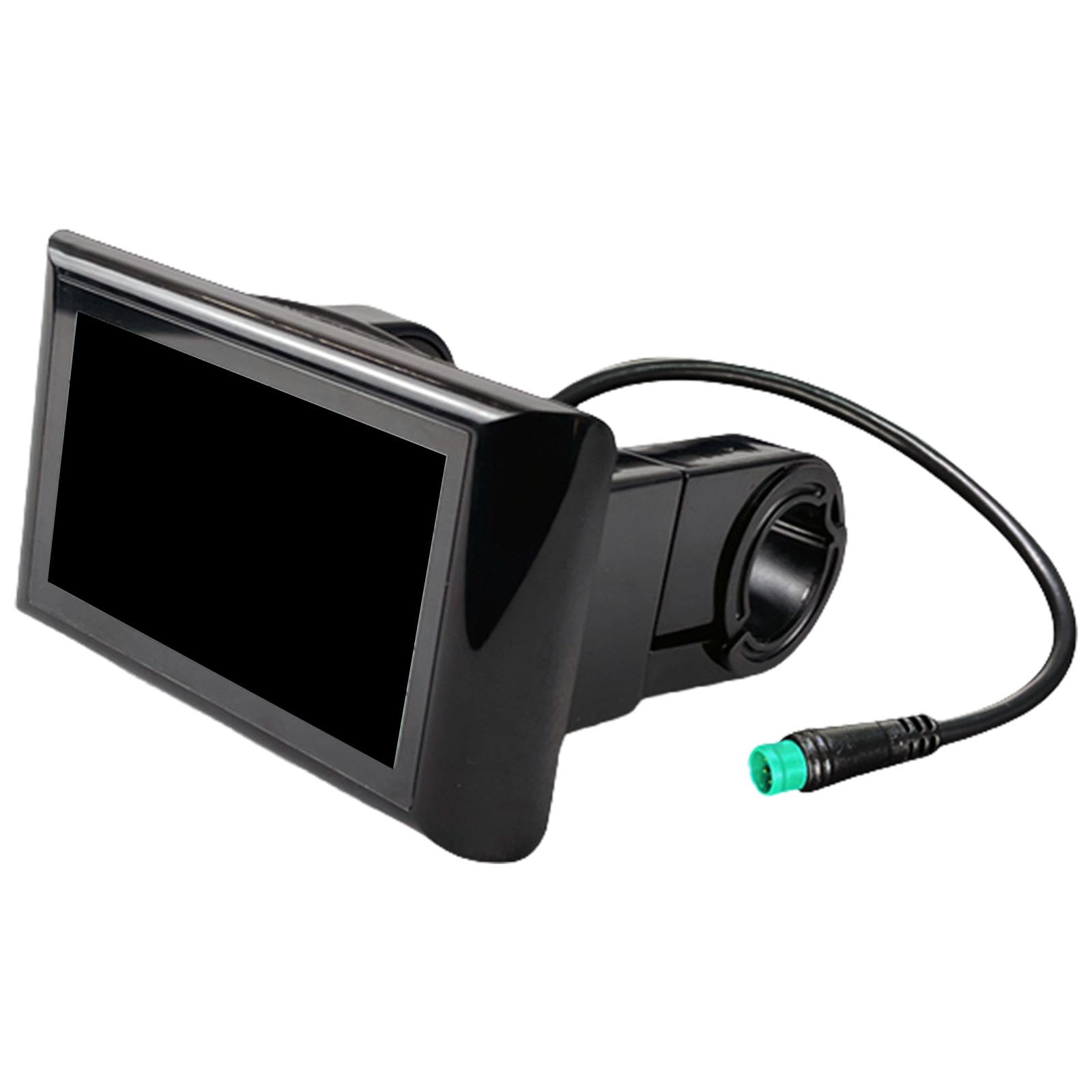 Wielofunkcyjne mierniki prędkości LCD uniwersalne rower elektryczny wyświetlacz LCD ulepszający jazdę na rowerze w czasie rzeczywistym kolarstwo monitor danych