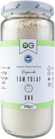 OG natural Organik Tam Yulaf Unu 240 Gr