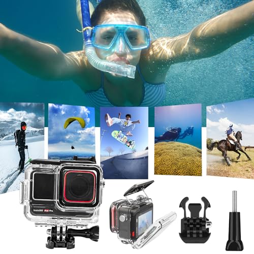 Boîtier étanche Insta360 Ace Pro coque plongée sous marine 60m - 7