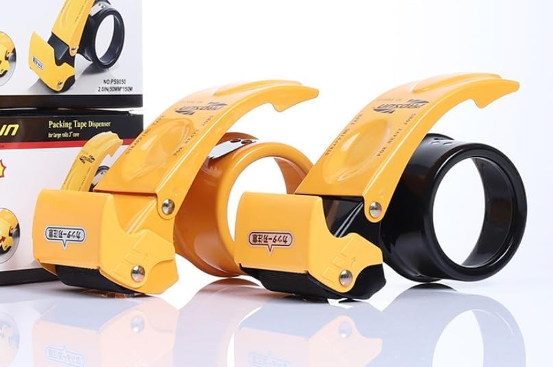 1.96~2.36 inch Wide Package Tape Dispenser with Strong Thick and Durable Dispenser, Safe and Noise-Free for Transport Mobile Storage and mailing, Carton and Box Seal (fit 1.96 inch Wide Tape)