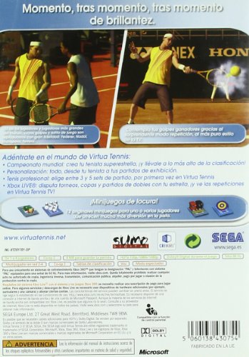 SEGA Virtua Tennis 3, Xbox 360