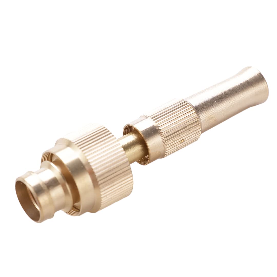Kuber Industries Nozzle For Water Pipe|Comfortable Grip|Multiple Spray Modes|Brass Nozzle Water Spray Gun For ?? Water Pipe|Ideal Pipe Nozzle For Car Wash,Gardening,& Other Uses|LH-8068|Golden (B0BJDVDP5N) Amazon Price History, Amazon Price Tracker