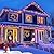 JMEXSUSS 600 LED Christmas Decor Solar Christmas Lights, 207 ft Solar String Lights Outdoor Waterproof, 8 Modes Multicolor Solar Lights Outdoor for Yard Patio Tree Christmas Decorations