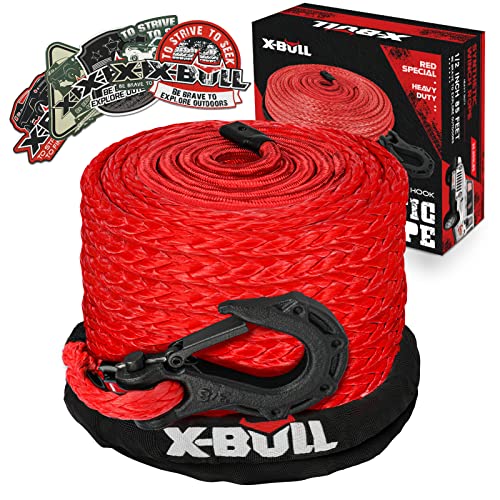 X-BULL Synthetic Winch Rope - Cable Kit -1/2