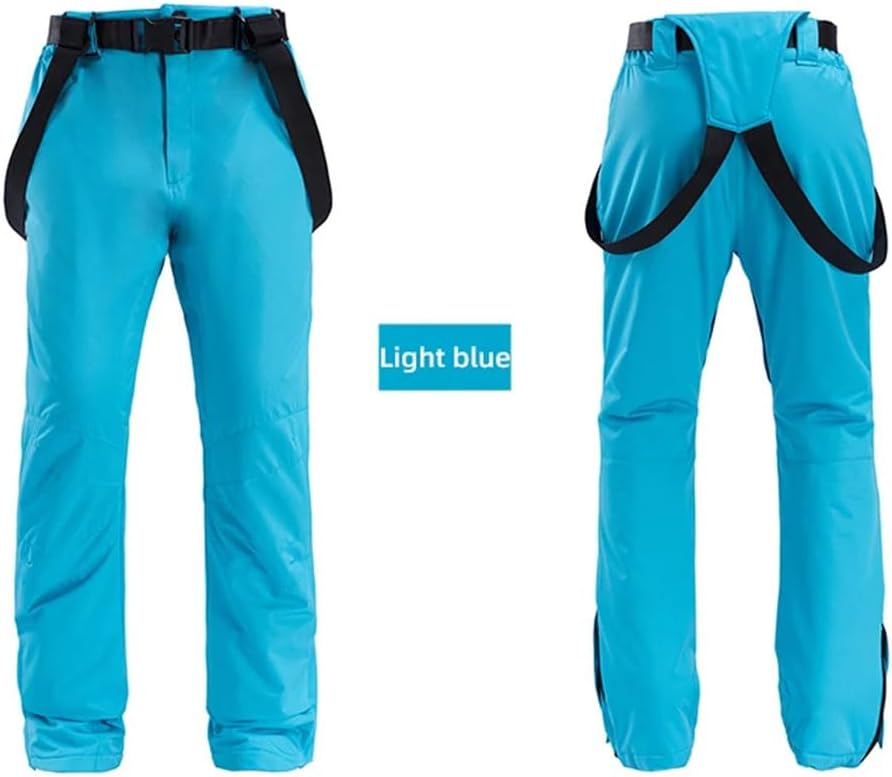 Men Outdoor -35 Degree Snow Pants Elastic Waist Trousers Winter Skating Pants Skiing Outdoor Ski Pants For Women