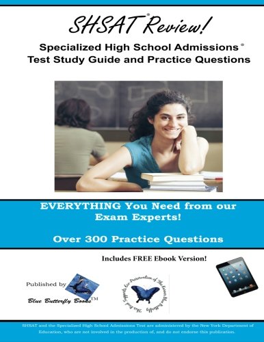 Amazon | Shsat Review!: Specialized High School Admission Test | Blue ...