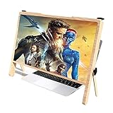 Compatibilité universelle: cet amplificateur d'ordinateur portable fonctionne avec toutes les marques et modèles d'ordinateur portable, il suffit de mettre l'ordinateur portable dans l'amplificateur d'écran, vous pouvez facilement profiter de l'effet de cinéma à domicile.