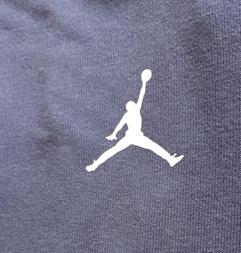 Nike Men's Jordan Dri-FIT Fleece Sleeveless Hoodie (US, Alpha, Large, Regular, Regular, Navy Blue)3