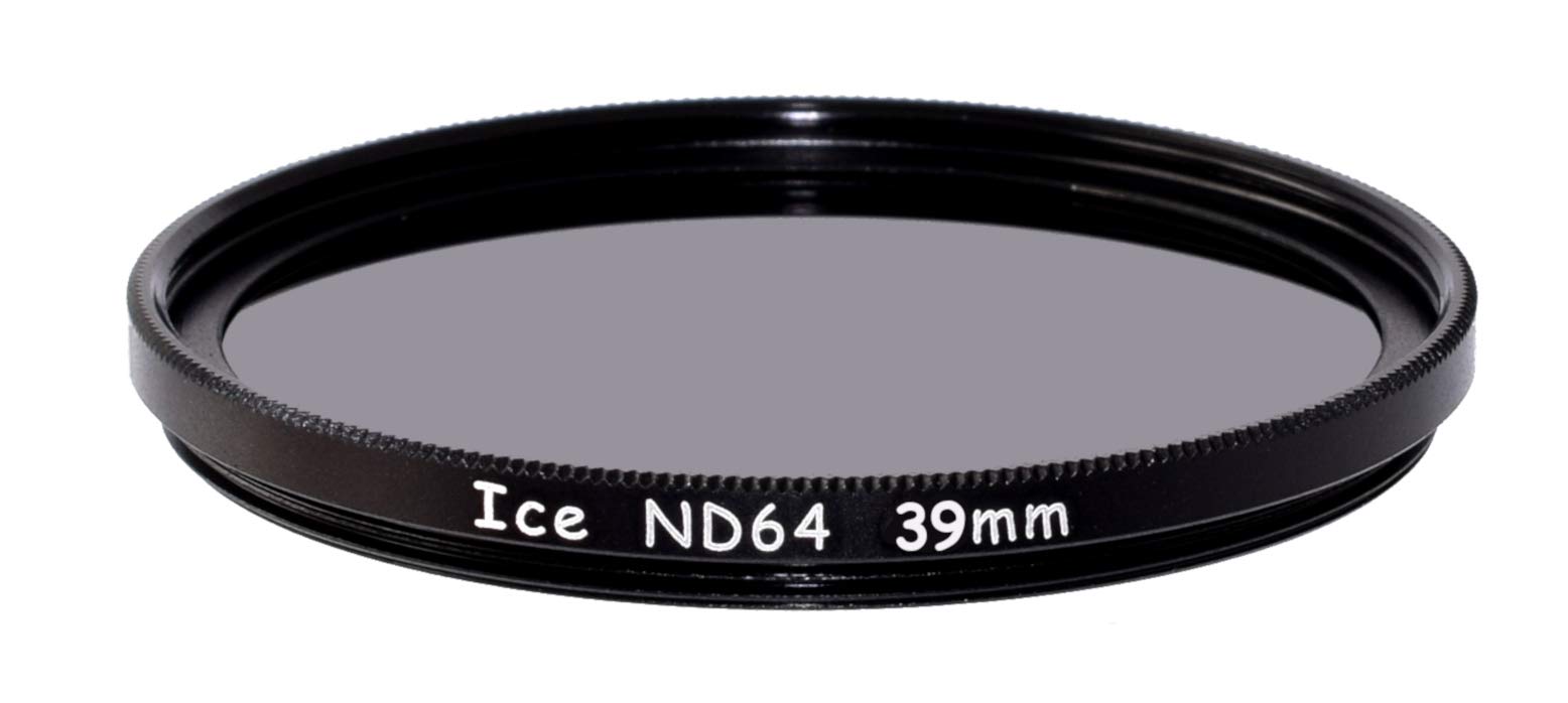 Desmond-ICE ICE 39mm ND64 Filter Neutral Density ND 64 39 6 Stop Optical Glass