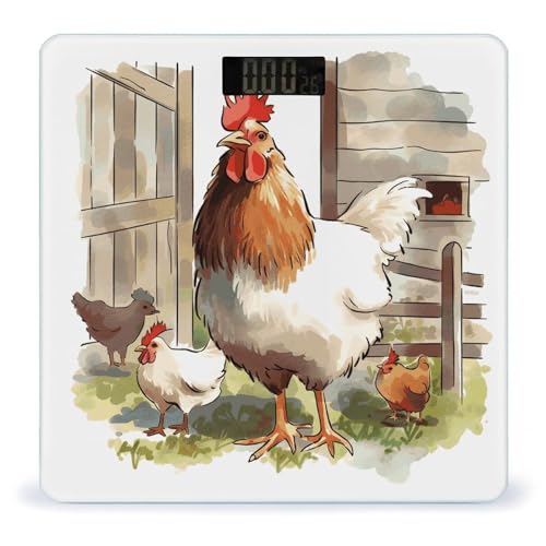Báscula Digital de Baño para Peso Corporal con Vidrio Templado miniatura 1