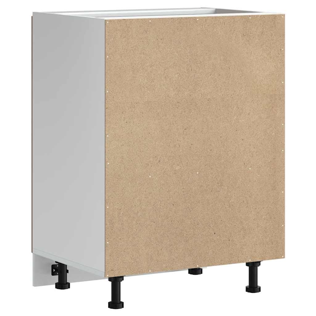 vidaXL Mobile Base lavello Kalmar Rovere Artigianale 60x46x81,5 cm, Mobile Base Cucina, lavello Cucina Mobile Base, lavello Base