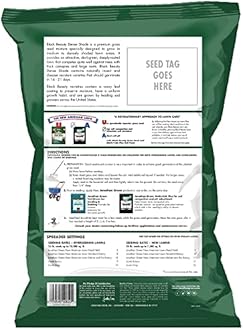 Black Beauty Dense Shade Grass Seed