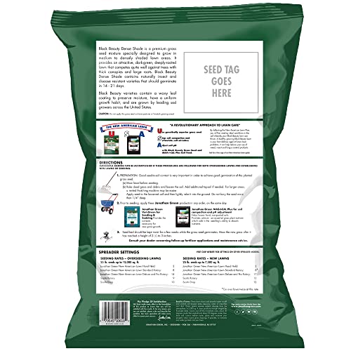 Jonathan Green 10610 Dense Shade Grass Seed Mixture, 25-Pound