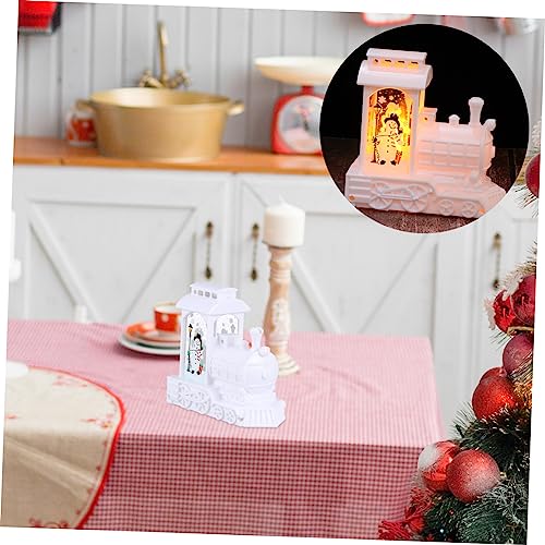 SWOOMEY 1 Peça Luzes De Natal Decorativas Brilhantes Lâmpada Em Forma De Trem Luz Noturna Lanternas