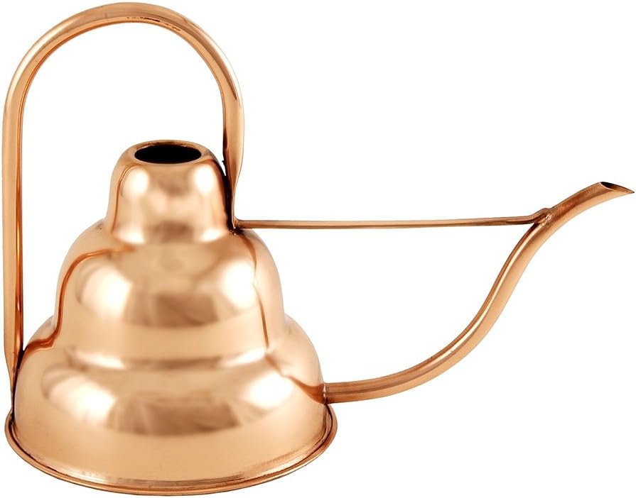Deco Copper Watering Can, Copper, 1 Quart