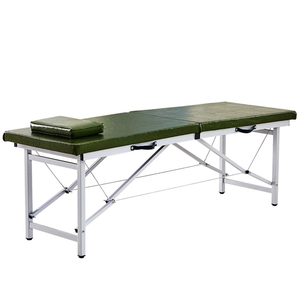Lettino da Massaggio Pieghevole Portatile con Struttura in Alluminio per Salone e Spa, Lettino per Terapia estetica(B-180 * 60 * 60cm