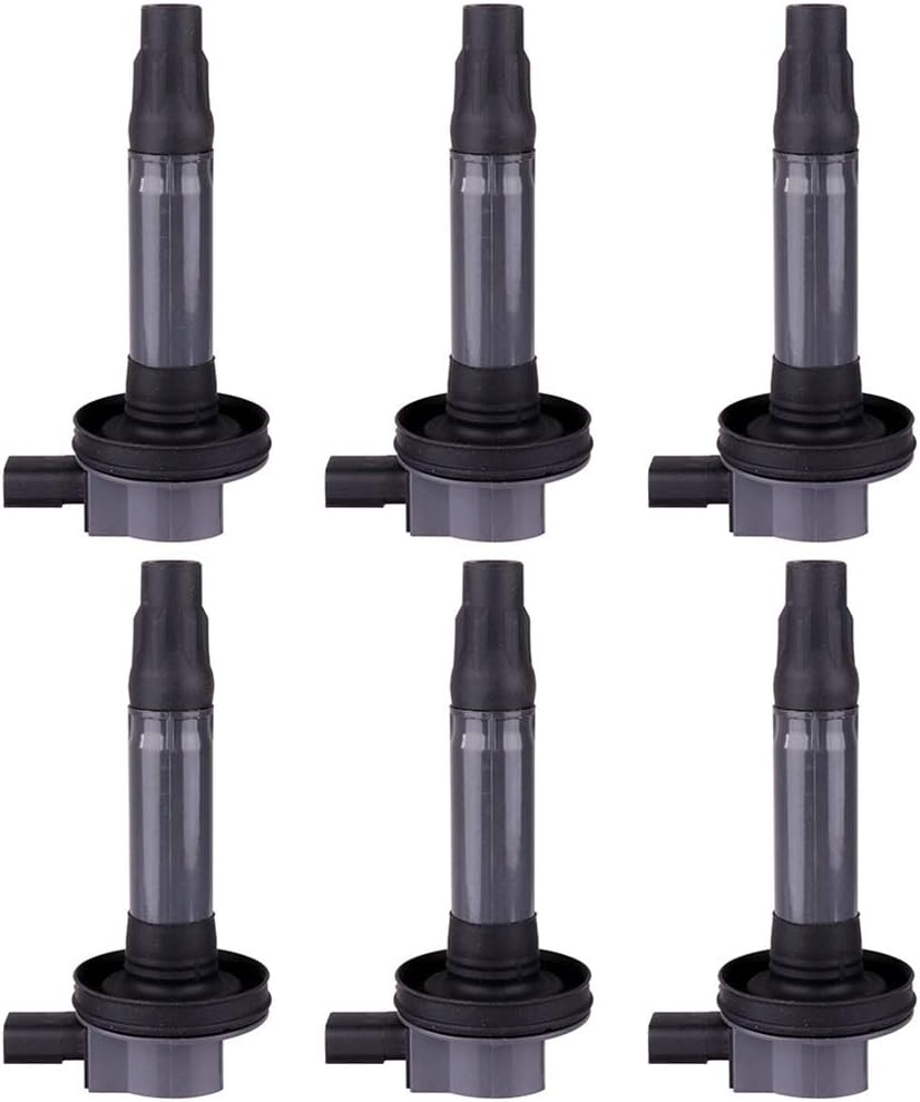 FINDAUTO UF553 C1595,DG520 Ignition Coil Coils Pack Compatible for Lincoln MKZ 3.7L 2013-2016,for MKX 3.7L 2011-2015,for Edge 3.5L 2007-2016 set of 6