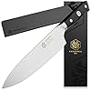 KESSAKU Chef Knife - 8 inch - Dynasty Series - Razor Sharp Kitchen Knife - Forged ThyssenKrupp German High Carbon Stainless Steel - G10 Garolite Handle with Blade Guard