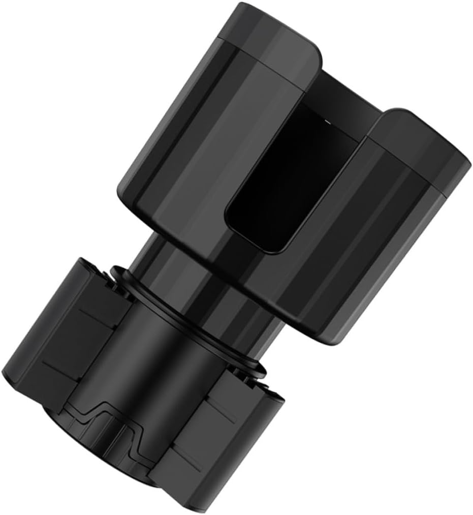 Car Cup Holder Expander Adjustable Base Telescopic Anti-Skid Silicone Pads Elastic Inner Wall Clamping Compatible with Vehicle Cup Holders