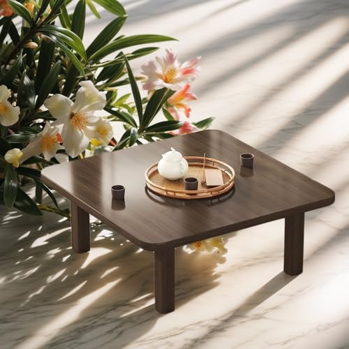 Table compacte et pliable de qualité supérieure en bambou - 4