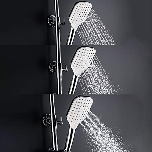 Douche thermostatique avec douchette 3 modes pour créer un espace spa chez soi - 4