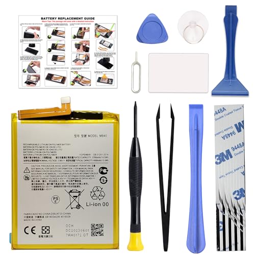 Image of GREEN FUSION for Moto Edge 20 Replacement Battery, New MB40 Battery Compatible with Moto Edge 20 (XT2143-1) Cellphone Internal Battery, with Instruction & Toolkit