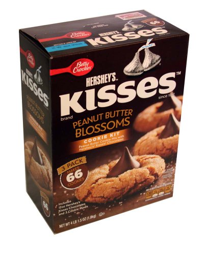 Hersheys Kisses Peanut Butter Blossoms 3 Pack Cookie Kit 4 lb. 1 oz. Box