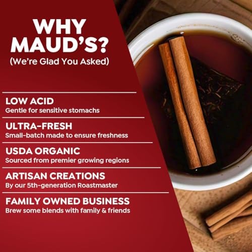 Image of Maud's Organic Cinnamon Black Tea Pods, 22ct
