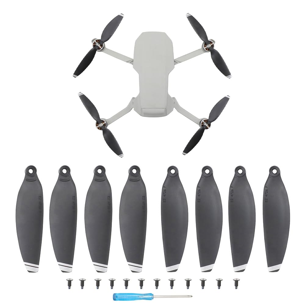 Hélices para Mavic, 2 pares de hélices de repuesto para drones, aspas