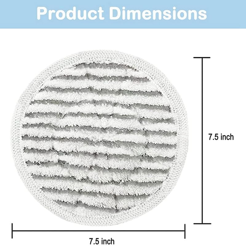 10 Pcs S7001 Pads Replacement Steam Mop Pads， .Compatible for Shark. S7001, S7000AMZ, S7000 S7001TGT S7201 Series Vacuum Cleaner Accessories
