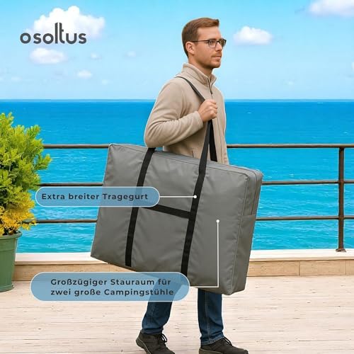 hausratplus Schutztasche Tragetasche für Lafuma Relax Liegen und Siesta L 102x83cm Oxford