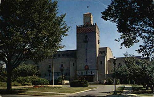 Zembo Mosque Harrisburg, Pennsylvania PA Original Vintage Postcard 1956