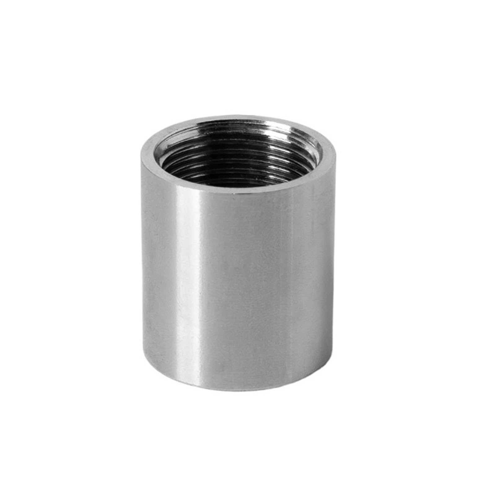 Tuyau en acier inoxydable 201 double filetage femelle G3/4 pour conduit d'eau droit