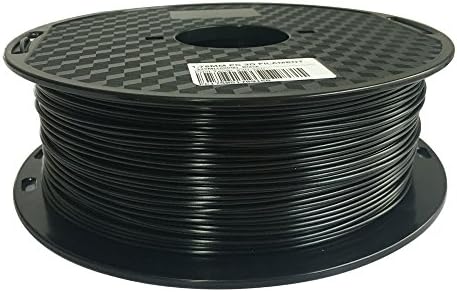 Black PC Filament 1.75 mm 3D Printer Filament 1 KG Spool 2.2LBS Dimensional Accuracy +/- 0.05mm 3D Printing Polycarbonate Material