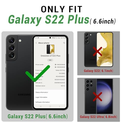 Housse portefeuille Samsung S22 Plus pour sortir léger - 2