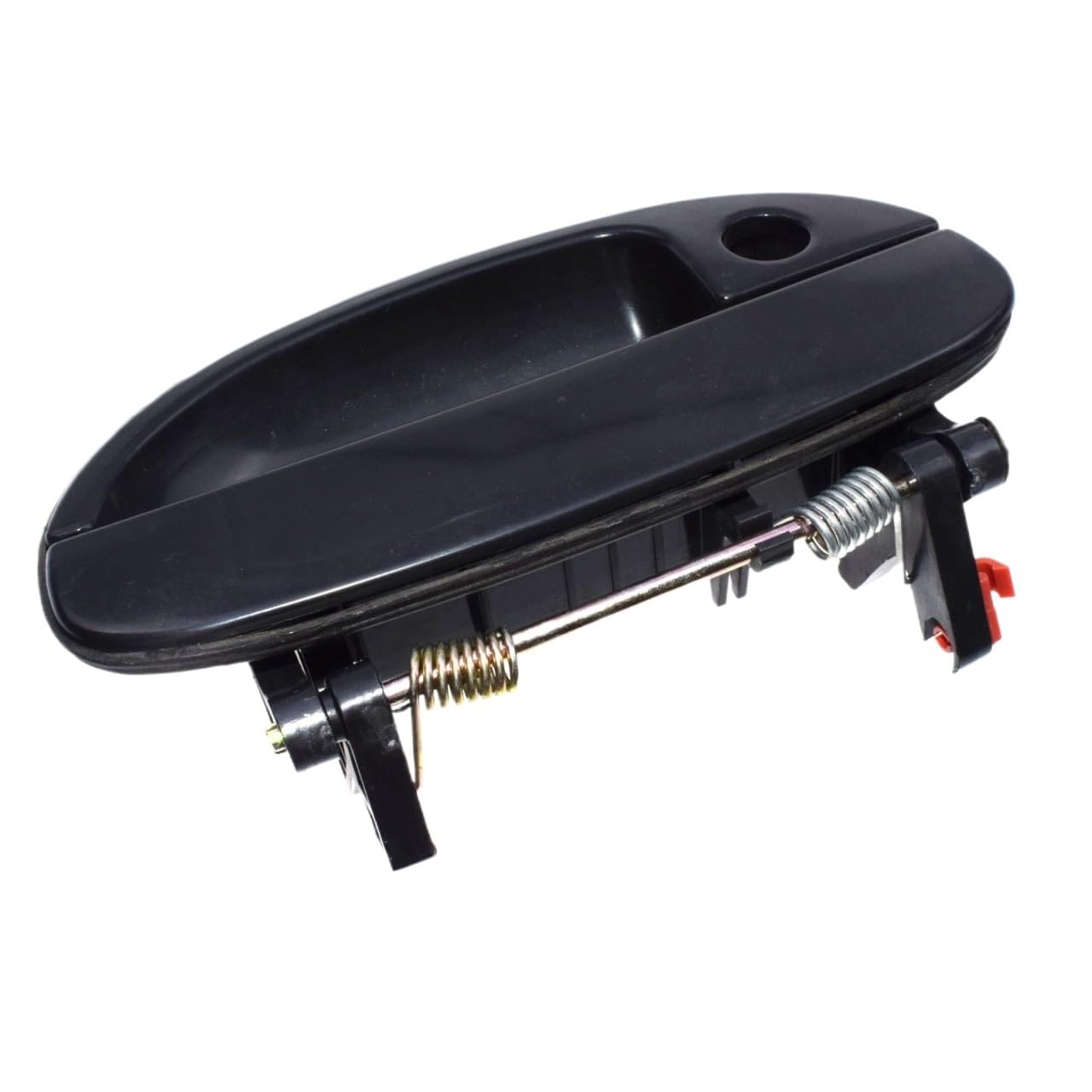 Byhgdeq Front Right X1 Car Exterior Outer Black Door Handle Front Left/Right For 1999 2000 2001 2002 For Daewoo Nubira 2.0L 96308043 96308042(Front Right X1)