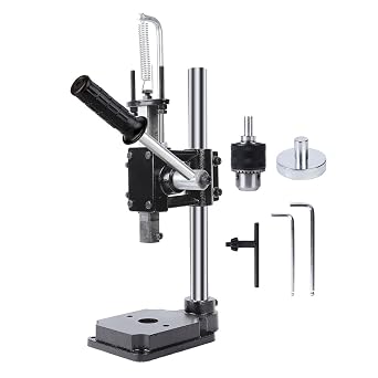 SKMZ Leather Hole Puncher Hand Punching Manual Punch.ductile Iron Base Arbor Presses for DIY Parts Punching, Cutting, Forming Pressing Square Head Press