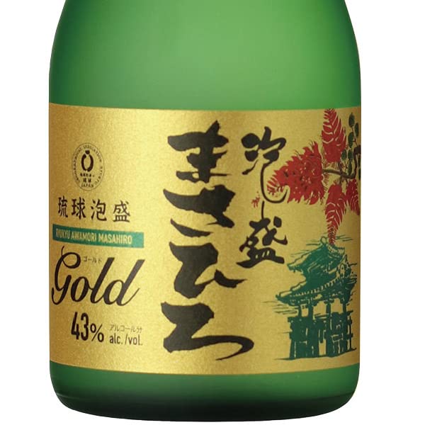 Amazon.co.jp: 五年古酒まさひろGOLD 43度300ml : 食品・飲料・お酒