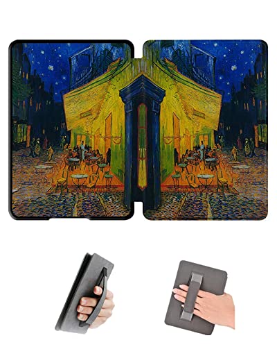 Sakenitly Kindle Paperwhite 2021�����[�X�A�n���h���X�g�f�U�C���A6.8�C���`�̃P�[�X�I�[�g�E�F�C�N/�����@�\�̃P�[�X - 6�C���`Kindle 11th�ɂ͓K���Ă��Ȃ��P�[�X