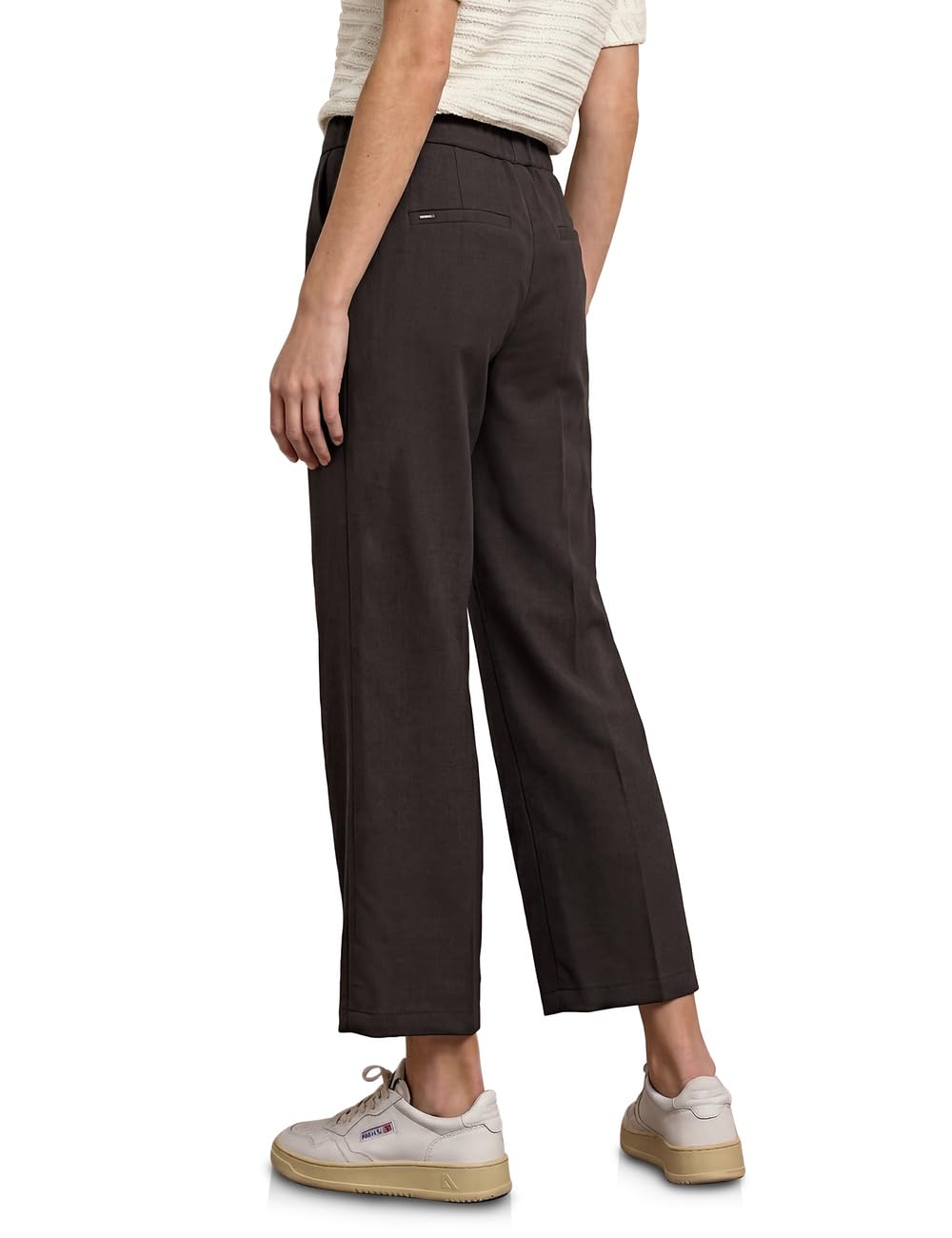 Street One Damen Straight Leg Hose mit Gürteldetails 3818207