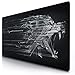 TITANWOLF - Grande Tappetino Mouse da Gioco - XXXL Oversize Mousepad - Dimensione 1200 x 600 mm - XXL Formato Oversize da scrivania e Tavolo - per Mouse e Tastiera - Nero