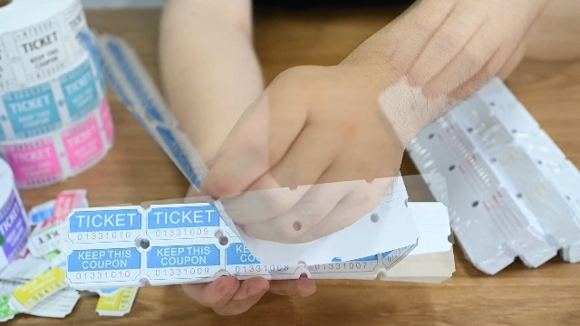 Amazon.com : L LIKED Raffle Tickets Double Roll 2000 Tickets