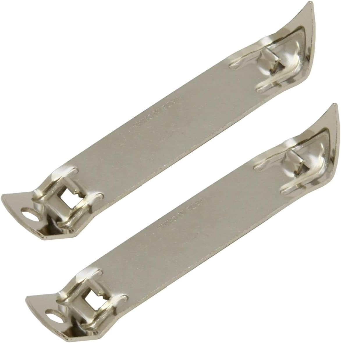 Classic Bottle Opener and Can Opener 2 Pack - Heavy Duty Steel Multi Tool and Can Tapper - 4” Length with Sharp Point - Dishwasher Safe - Durable Bend-Proof