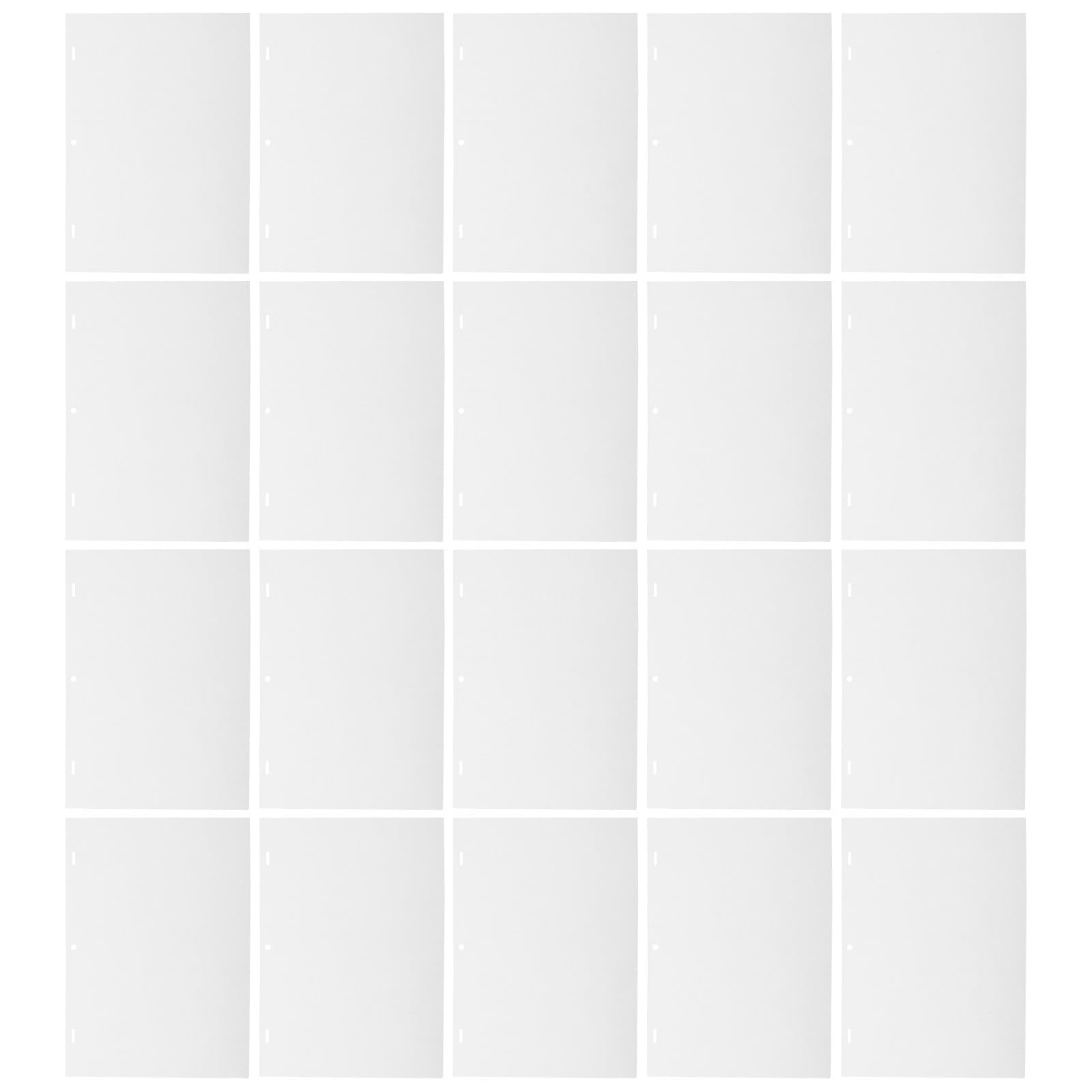 Papel de animación blanco BATHVEVE 200 hojas finas para dibujo 8
