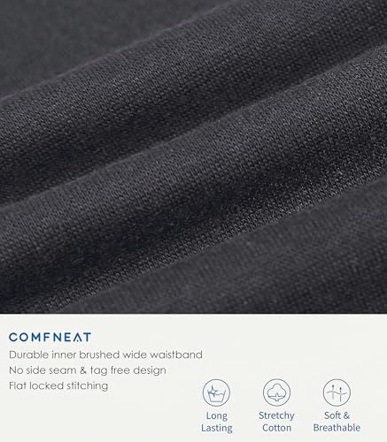 Comfneat Men's Boxer Briefs Comfy Underwear Stretchy Cotton Spandex Multipacks4