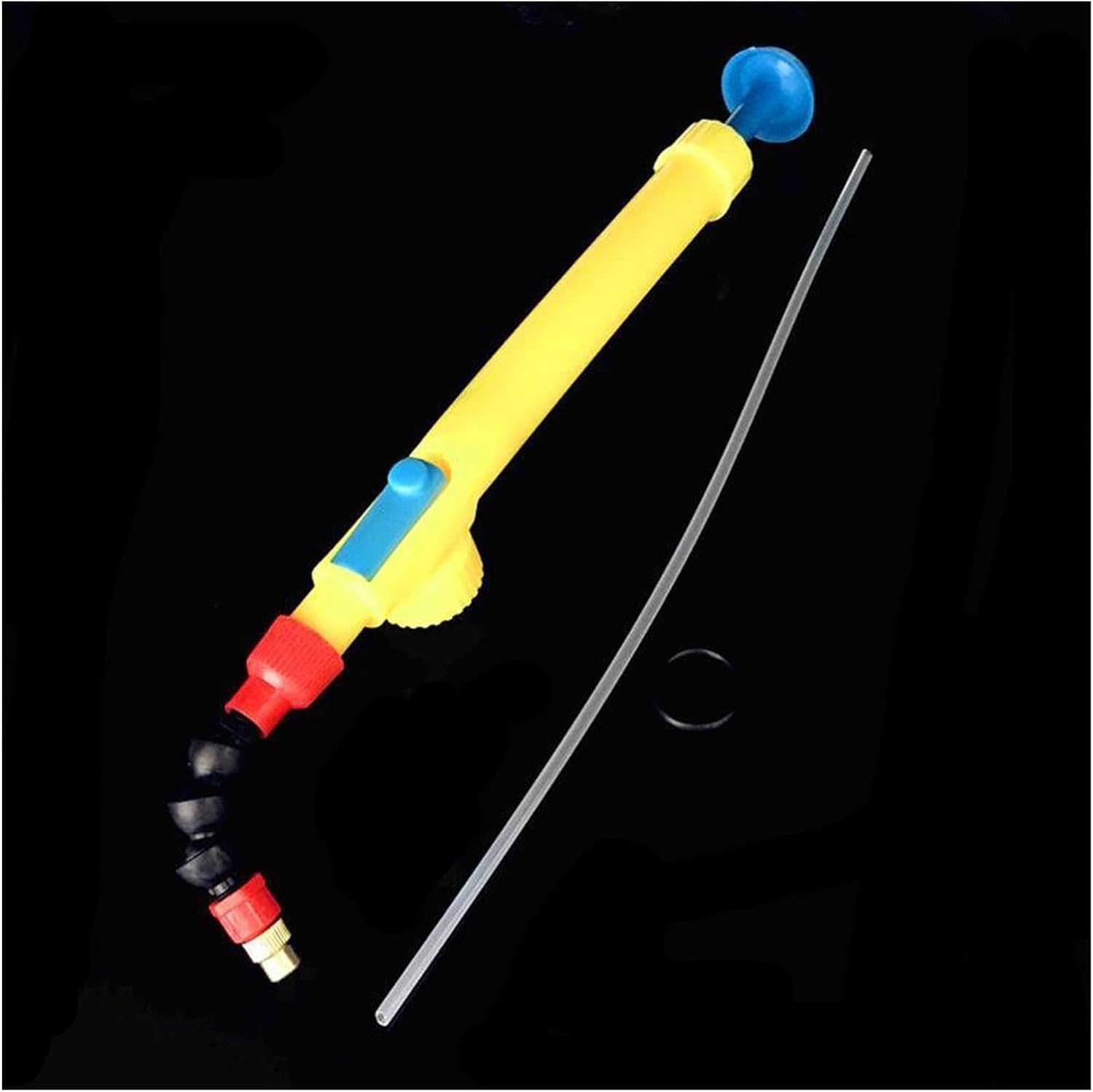 Push-Pull Pressure Pump Sprayer-Garden Manual Brass Nterface Sprinkler Gun Adjustable Water Pressure Atomization Sprayer (Color : Single Spray Head)