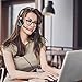 immagine 1Cuffie - Cuffie USB Cablate con Microfono con Antirumore per PC Computer PC Laptop Cuffiette On Ear, per Call Center Skype Chat Conference Call Videoconferenza Ufficio