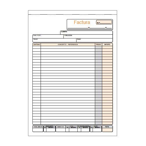 Talonario Loan T93 autocopiativo con matriz precortada pack de 5