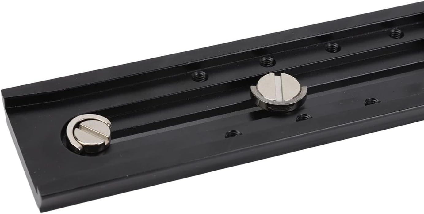 380mm Telephoto Lens Bracket for Arca Swiss Plate, Long Focus Lens Support with Quick Release Plate Compatible for and Sachtler Hydraulic Head
